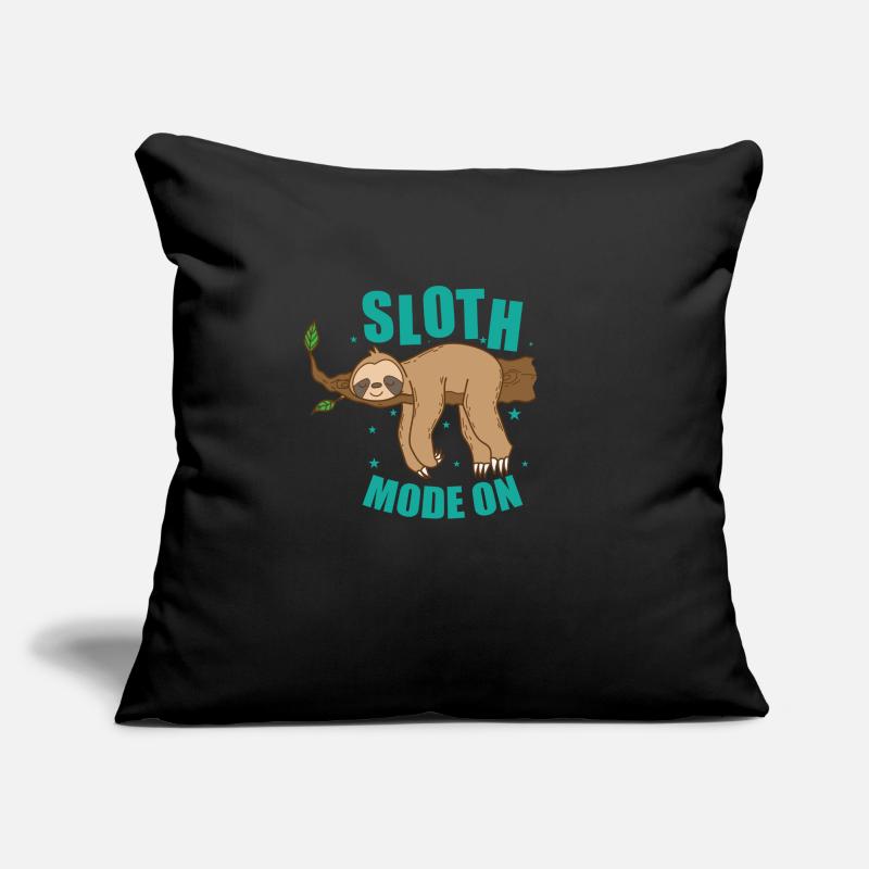 Sloth Mode On Sloth Lazy Nature Sofa pillow with filling 45cm x 45cm