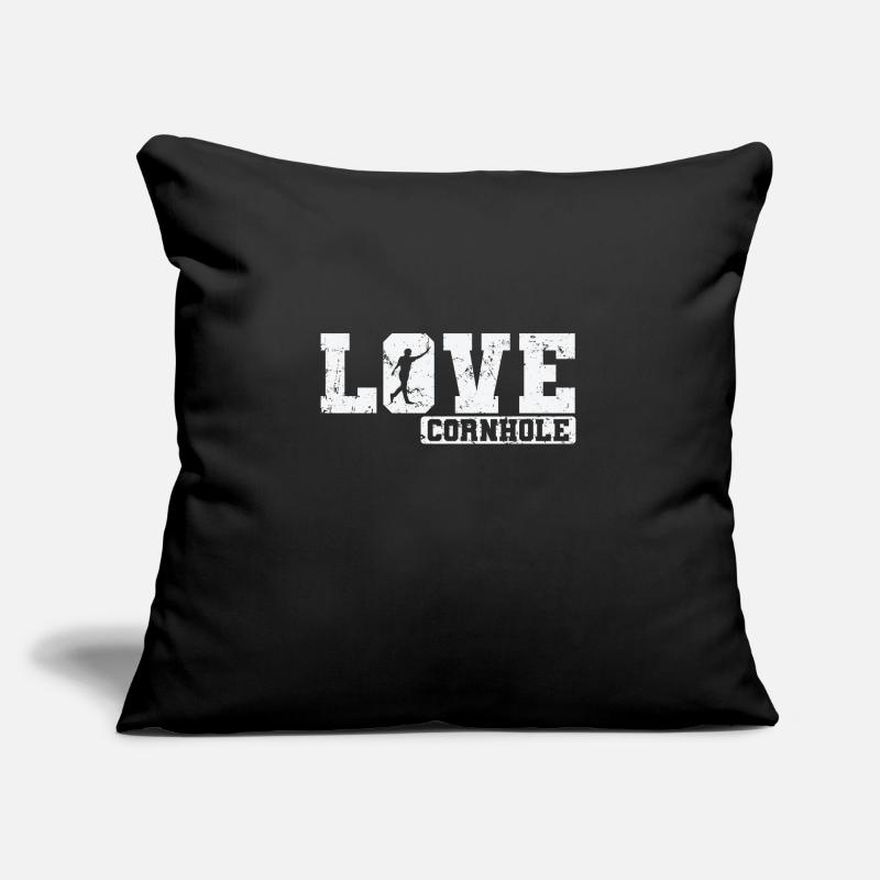 Love Cornhole Game Hobby Sofa pillow with filling 45cm x 45cm
