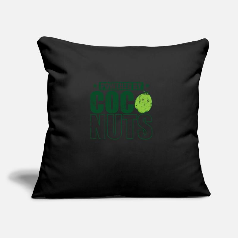 Propulsé par Coconuts Palm Exotic Fruit Coussin et housse de 45 x 45 cm