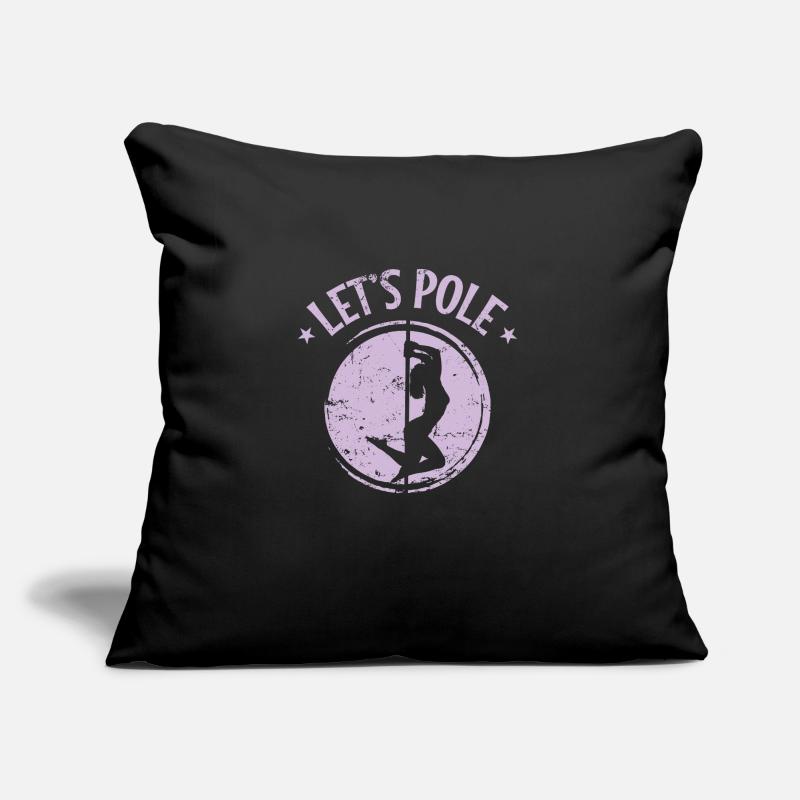 Let's Pole Pole Dance Pole Dancing Coussin et housse de 45 x 45 cm