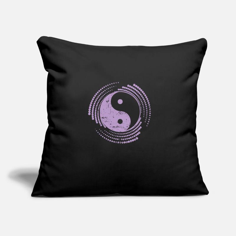 Pattern Yin and Yang Symbol Sign Harmony Sofa pillow with filling 45cm x 45cm