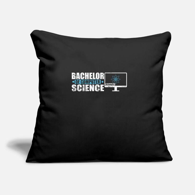 Bachelor of Computer Science Softwareentwicklung Sofakissen mit Füllung 45 x 45 cm