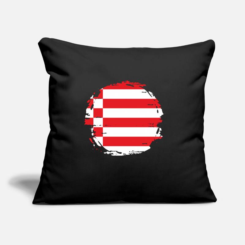 Drapeau de Brême Drapeau de Brême Coussin et housse de 45 x 45 cm