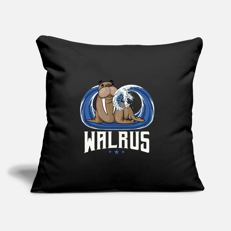 Walrus Sofa pillow with filling 45cm x 45cm