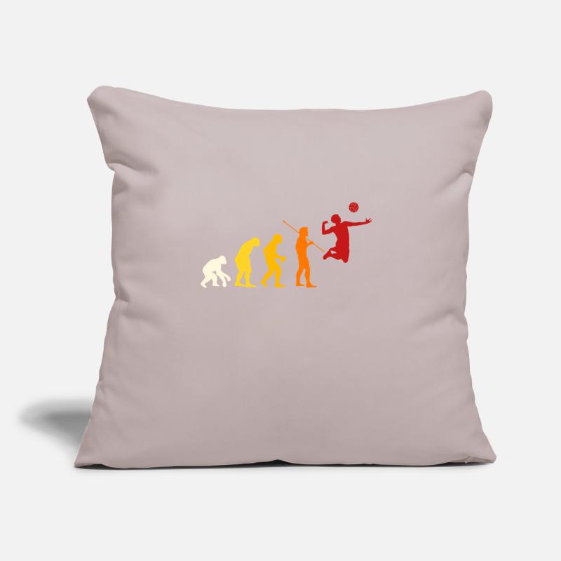 Conception de Volleyball Evolution Coussin et housse de 45 x 45 cm