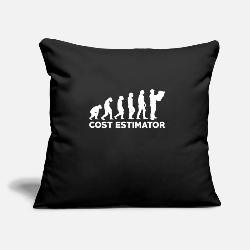 Évolution de l’estimateur de coûts Coussin et housse de 45 x 45 cm