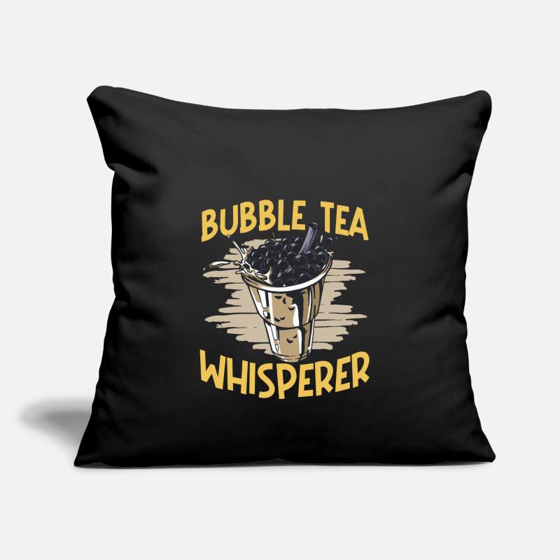 Bubble Tea Whisperer Coussin et housse de 45 x 45 cm