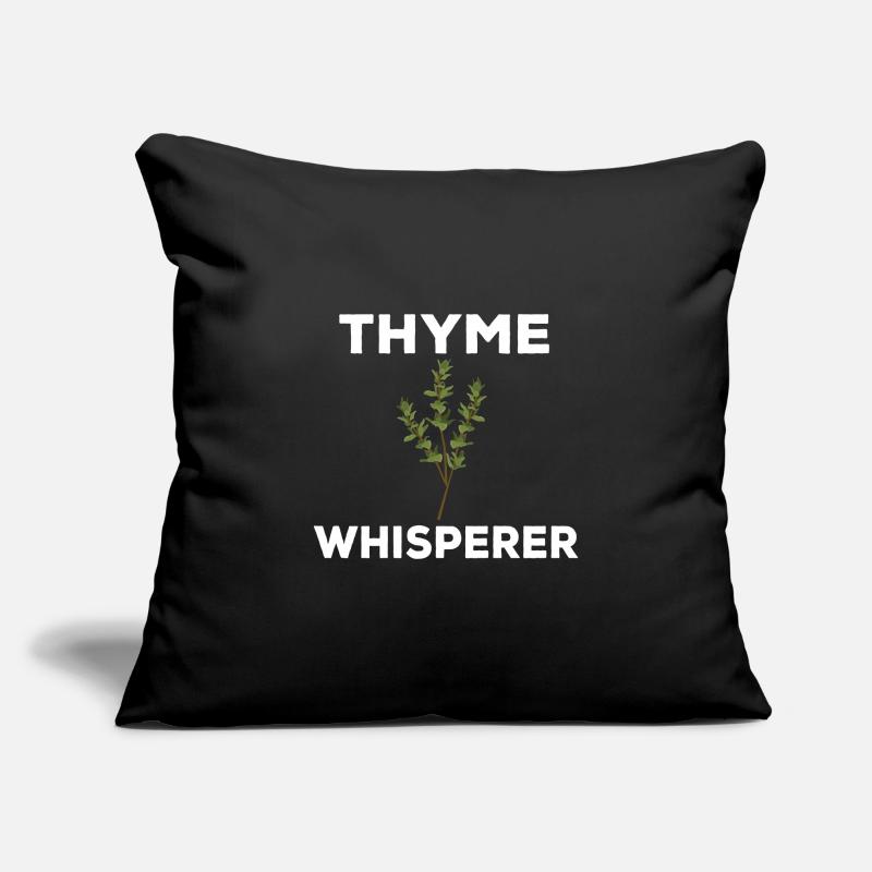 Chuchoteur de thym Coussin et housse de 45 x 45 cm