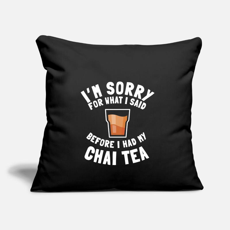 Chai Tee Geschenk Sofakissen mit Füllung 45 x 45 cm