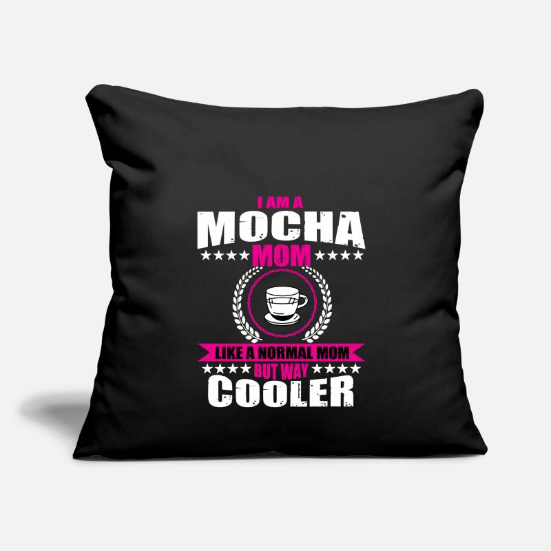 Funny Mocha Coffee Daddy Sofa pillow with filling 45cm x 45cm