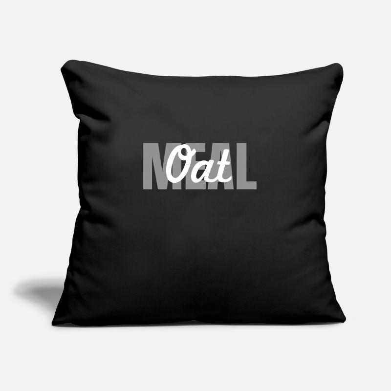 Conception de polices de flocons d’avoine Coussin et housse de 45 x 45 cm