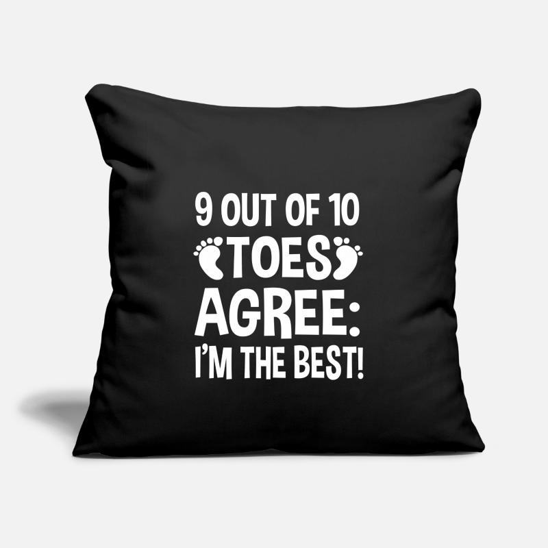 Funny Toe Amputation Gift Sofa pillow with filling 45cm x 45cm