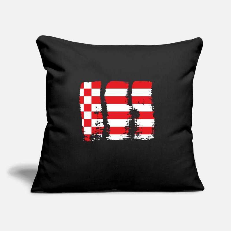 Drapeau de Brême Drapeau de Brême Coussin et housse de 45 x 45 cm