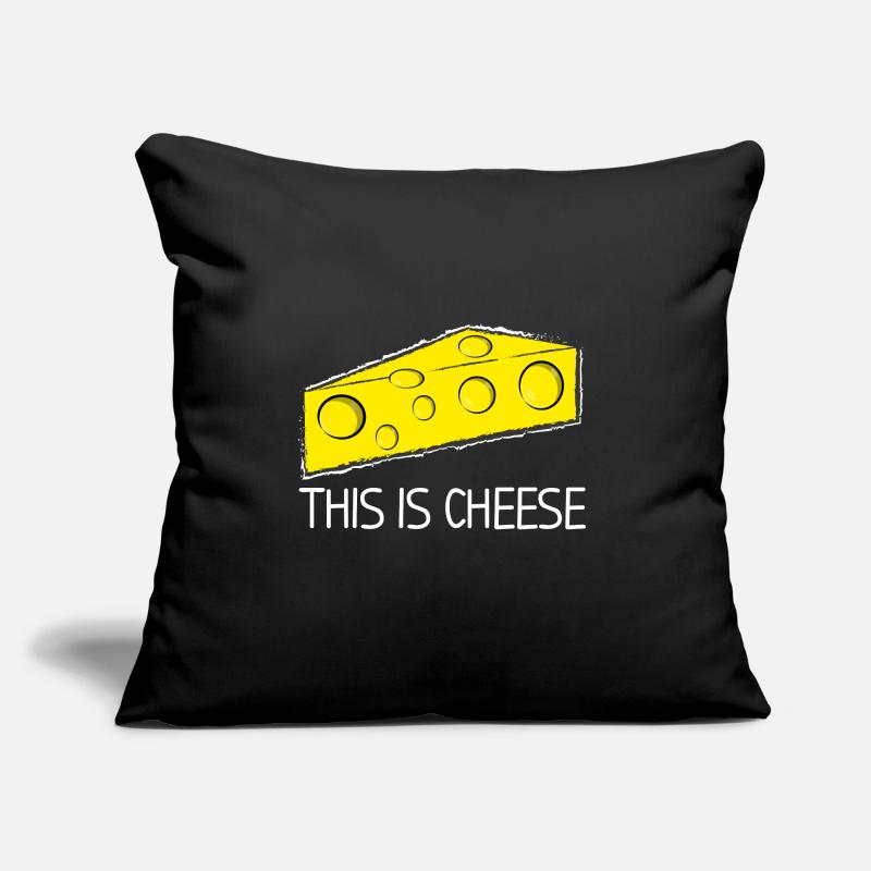 C’est du fromage Coussin et housse de 45 x 45 cm