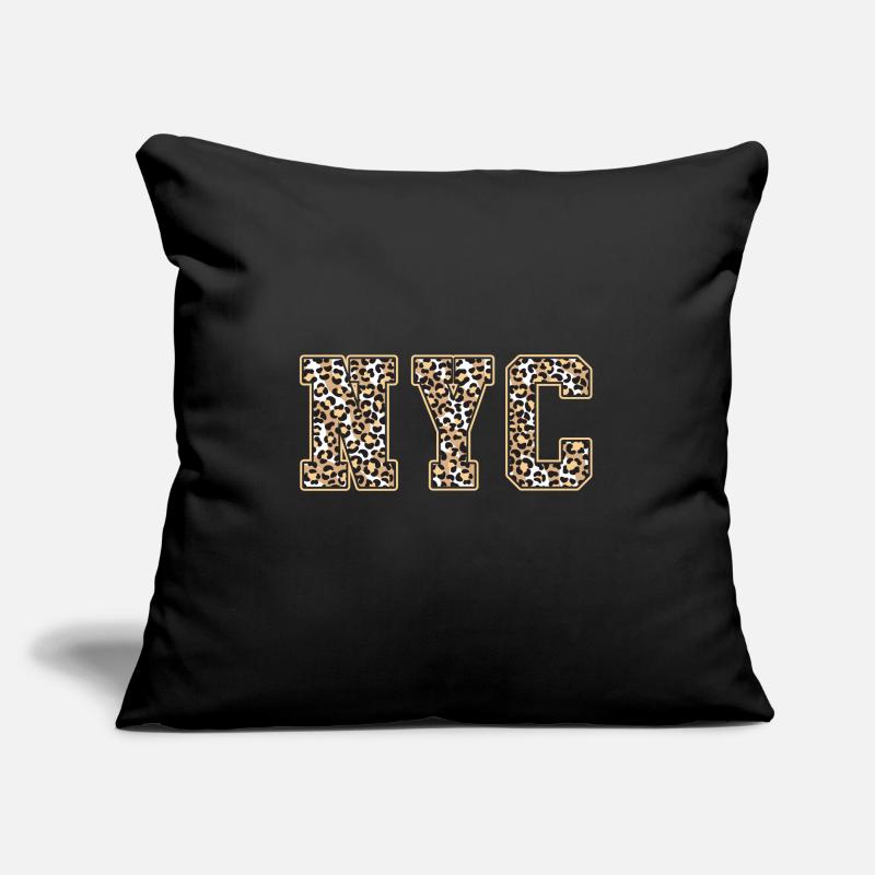 New York Leo Pattern Sofa pillow with filling 45cm x 45cm