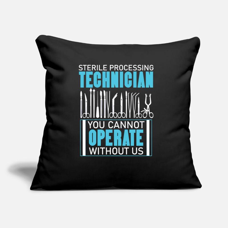 Sterile Processing Technician Operate Sterile Sofa pillow with filling 45cm x 45cm