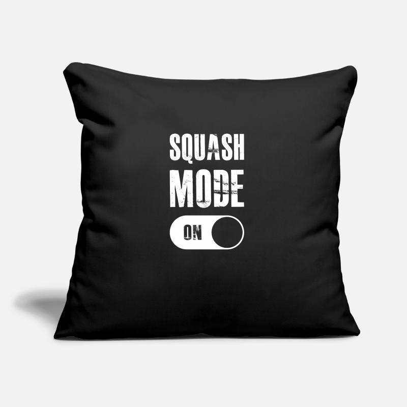 Squash Mode On gift for Squash Players Sofa pillow with filling 45cm x 45cm