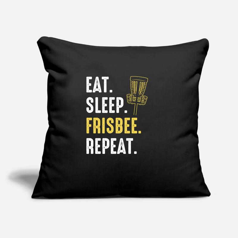 Frisbee Disc Golf Coussin et housse de 45 x 45 cm