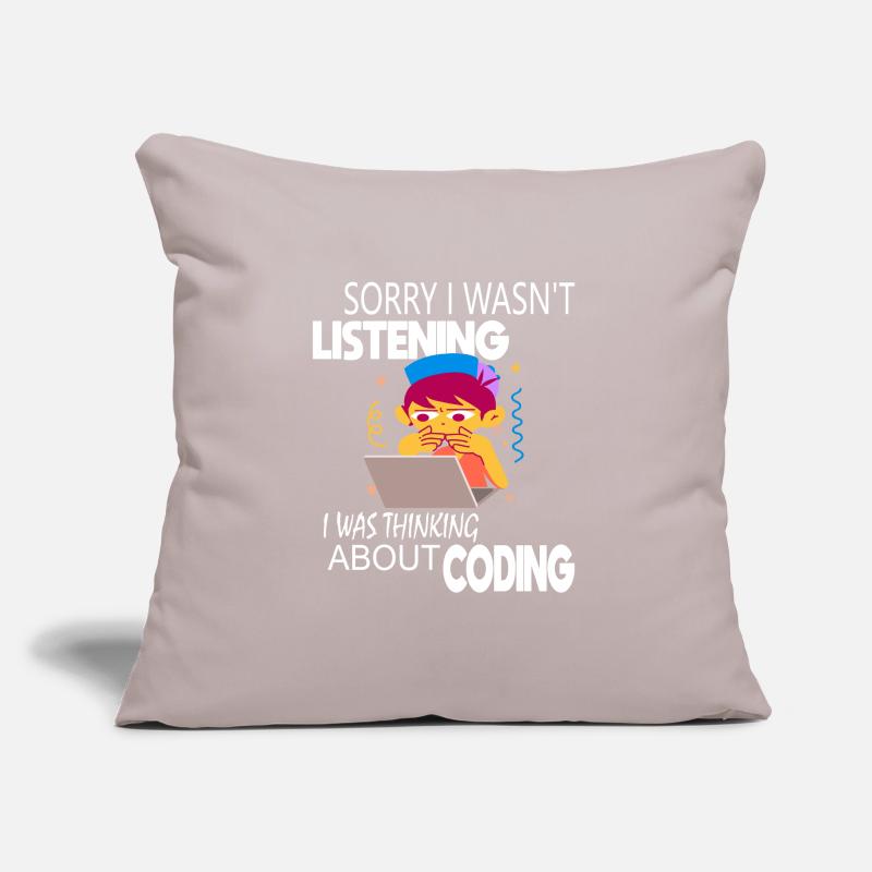 Programmeur codeur de codage Coussin et housse de 45 x 45 cm