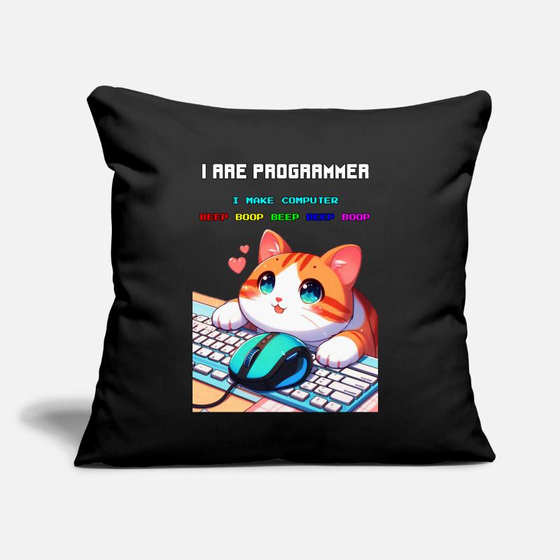 Ich bin Programmierer Sofakissen mit Füllung 45 x 45 cm