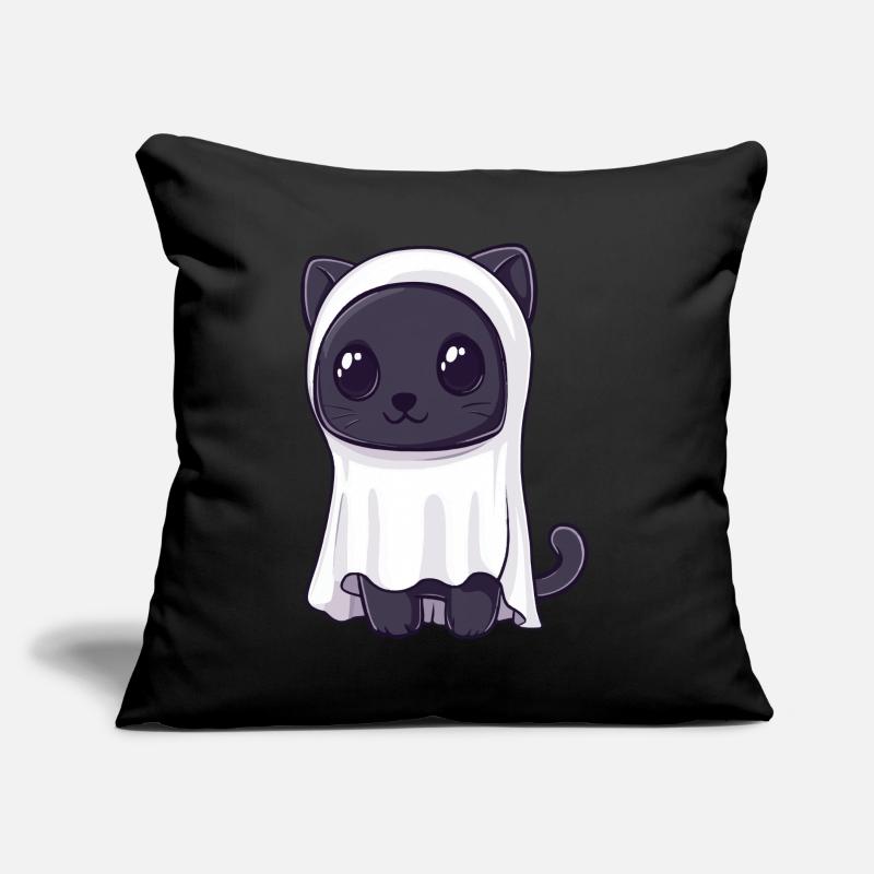 Panther Halloween Comic Geist Sofakissen mit Füllung 45 x 45 cm