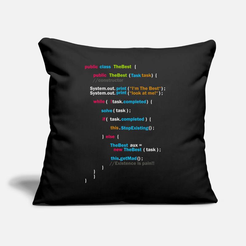 Code du programme - The Best | Code Coussin et housse de 45 x 45 cm