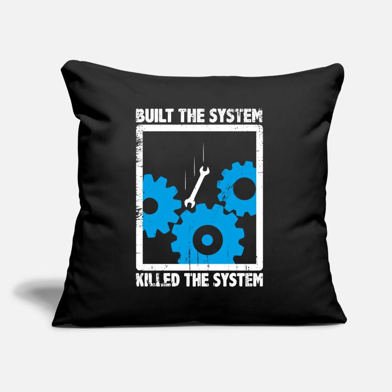 Construit le système, tué l’instruction du système Coussin et housse de 45 x 45 cm