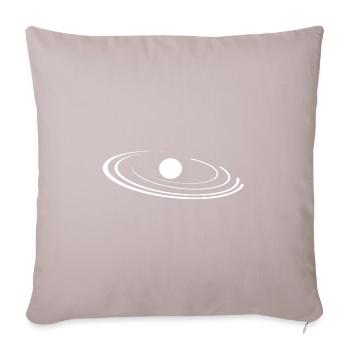 Theoretical planets Sun orbits - Sofa pillow with filling 45cm x 45cm - light taupe - Front