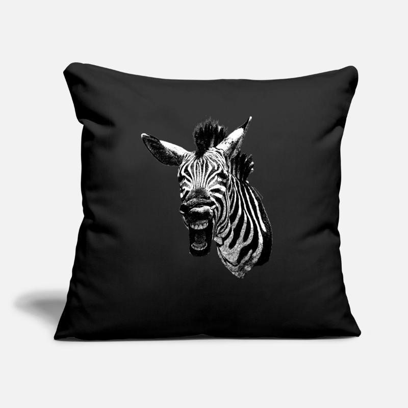 Grumpy Zebra Sofa pillow with filling 45cm x 45cm