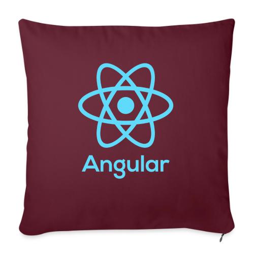 Reactangular – Is it React? Is it Angular? - Sofakissen mit Füllung 45 x 45 cm
