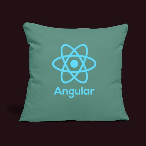 Reactangular – Is it React? Is it Angular? - Sofakissen mit Füllung 45 x 45 cm