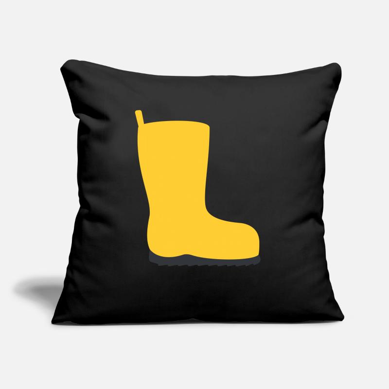rubber boot Sofa pillow with filling 45cm x 45cm