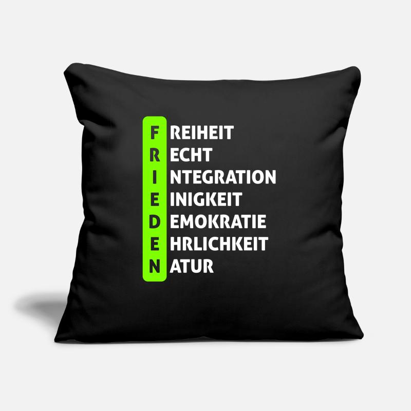 F R I E D E N Sofakissen mit Füllung 45 x 45 cm