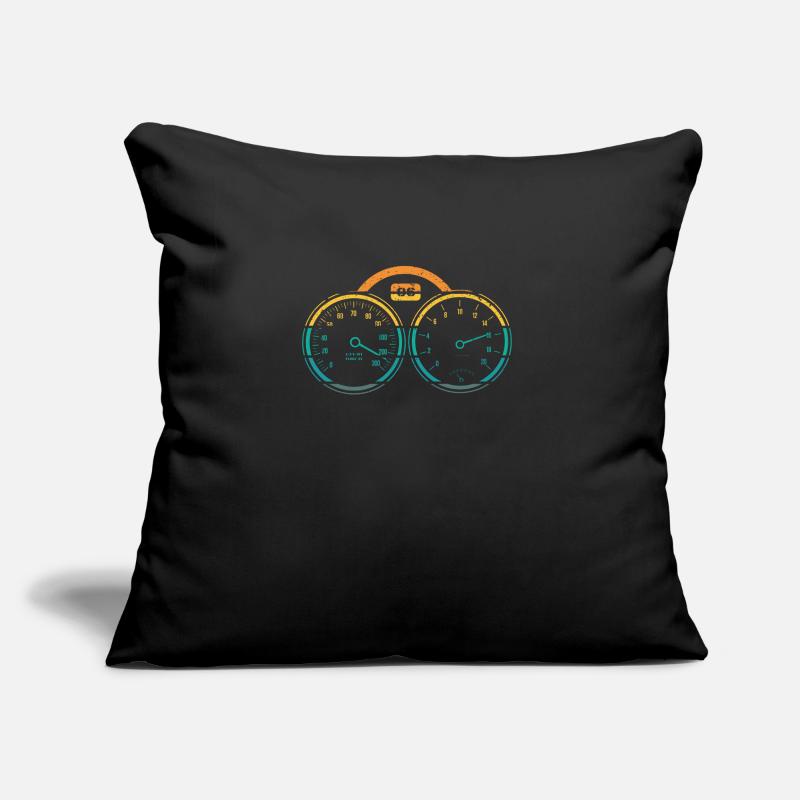 Motorcycle Speedometer Sofa pillow with filling 45cm x 45cm