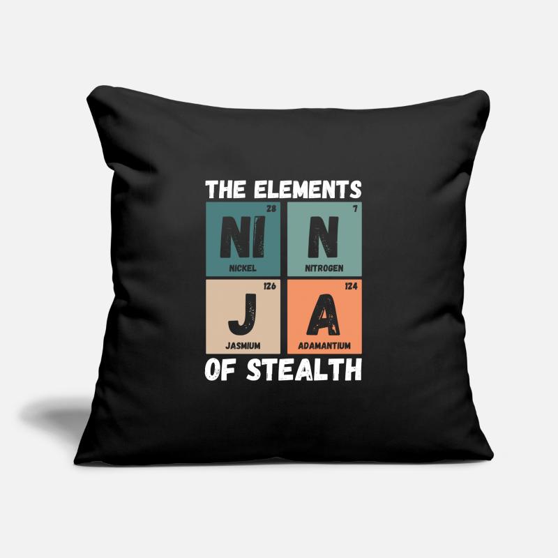 Les éléments du camouflage Coussin et housse de 45 x 45 cm