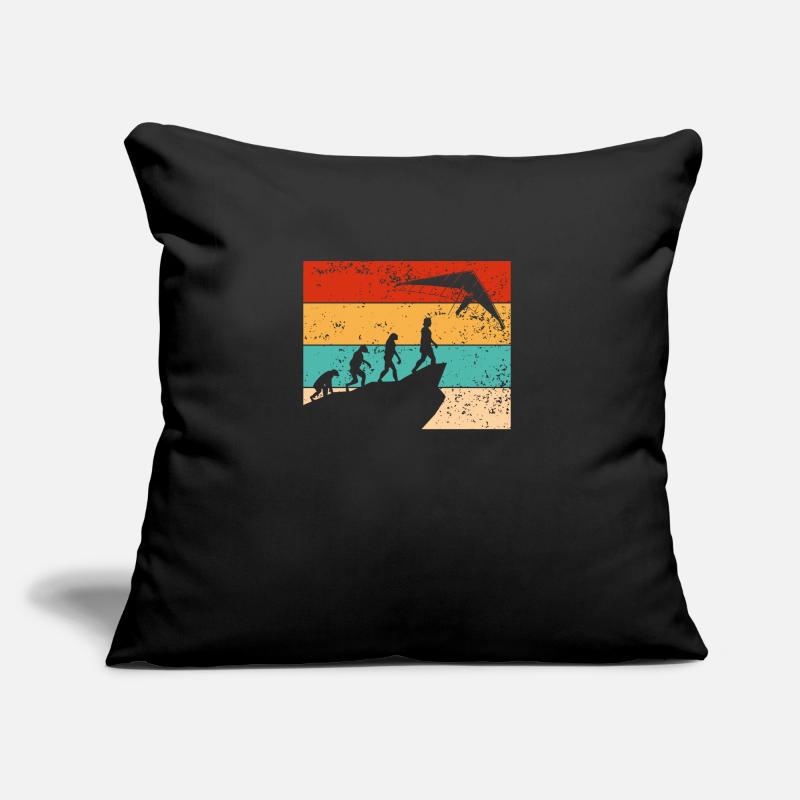 Évolution du vol de cerf-volant rétro Coussin et housse de 45 x 45 cm