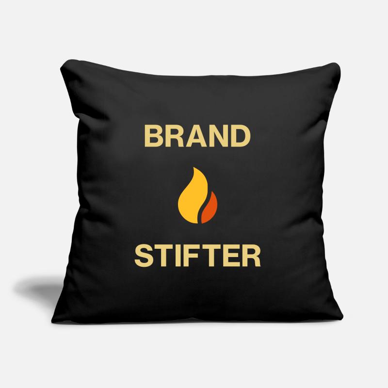 ★ couleurs de conception modifiables ★ incendiaires (feu) Coussin et housse de 45 x 45 cm