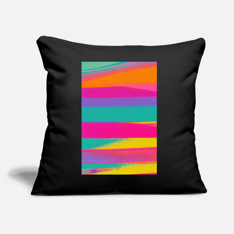 Retro Pattern Colorful Sofa pillow with filling 45cm x 45cm