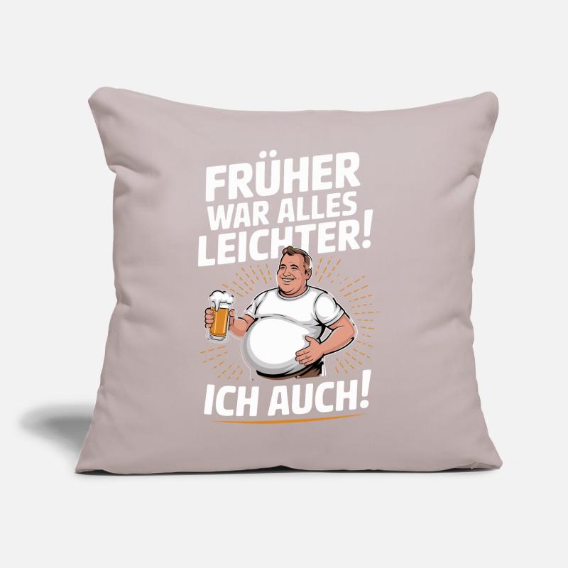 Dans le passé, tout était plus léger, j’avais aussi un design amusant Coussin et housse de 45 x 45 cm