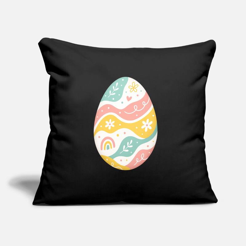 Pastel Easter Egg Pattern Sofa pillow with filling 45cm x 45cm