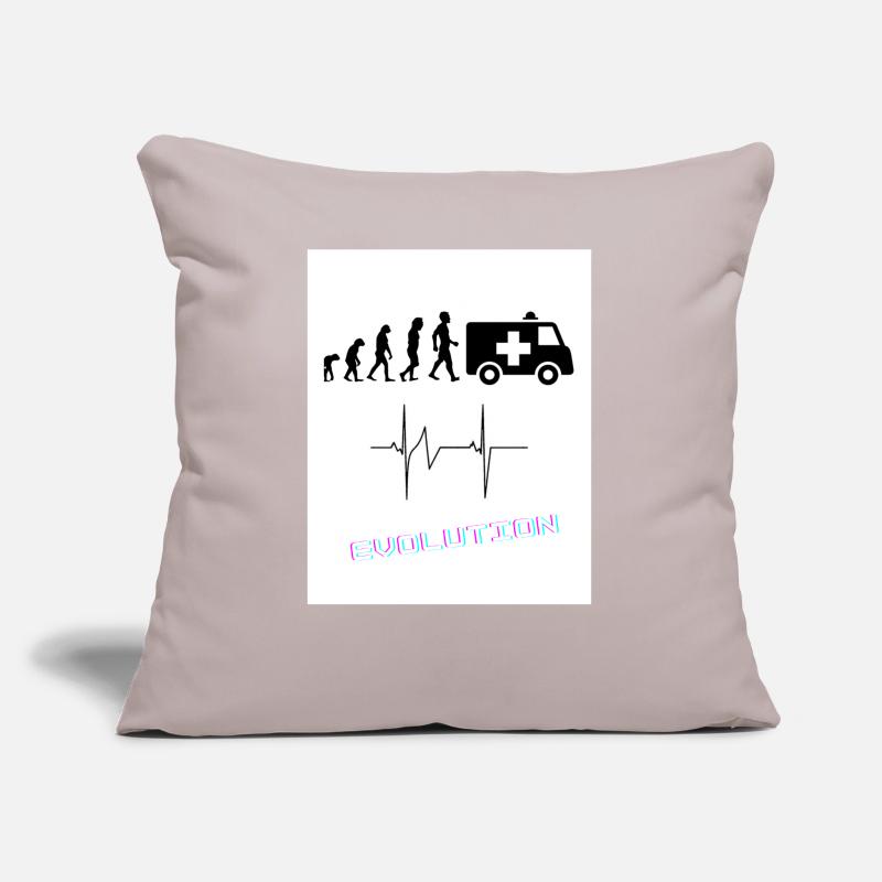 Evolution dans les services de secours Coussin et housse de 45 x 45 cm