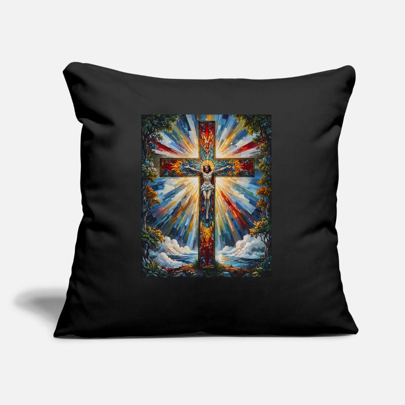 Suffering and Glory Sofa pillow with filling 45cm x 45cm