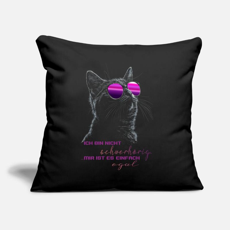 Cat doesn't matter Sofa pillow with filling 45cm x 45cm