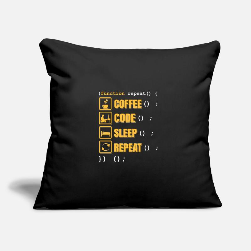 programmer Sofa pillow with filling 45cm x 45cm