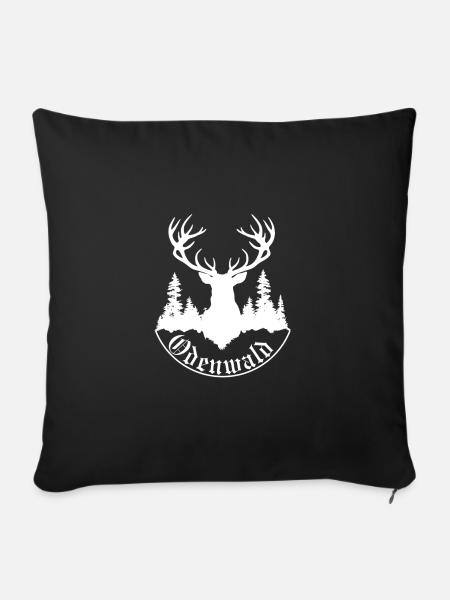 Odenwald 20241101 090717 0001 - Sofakissen mit Füllung 45 x 45 cm - Schwarz