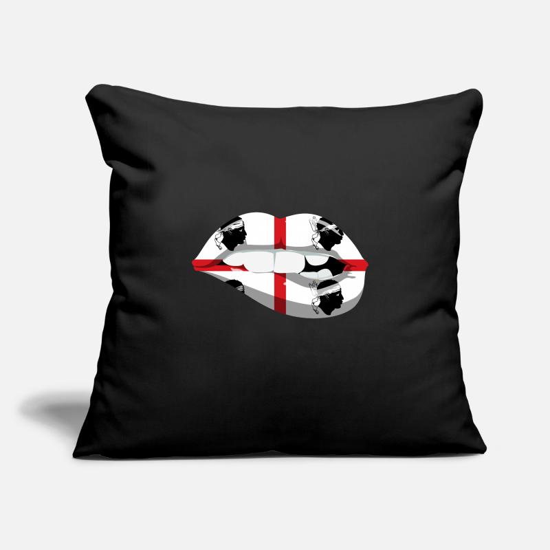 Sardaigne Drapeau Sardaigne Drapeau Sardegna Drapeau Coussin et housse de 45 x 45 cm