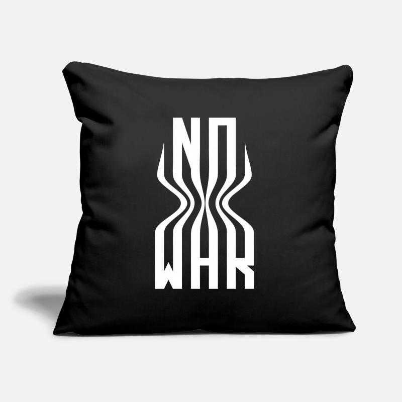 Pas de guerre Coussin et housse de 45 x 45 cm