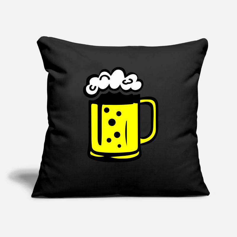 Bier Comic Sofakissen mit Füllung 45 x 45 cm