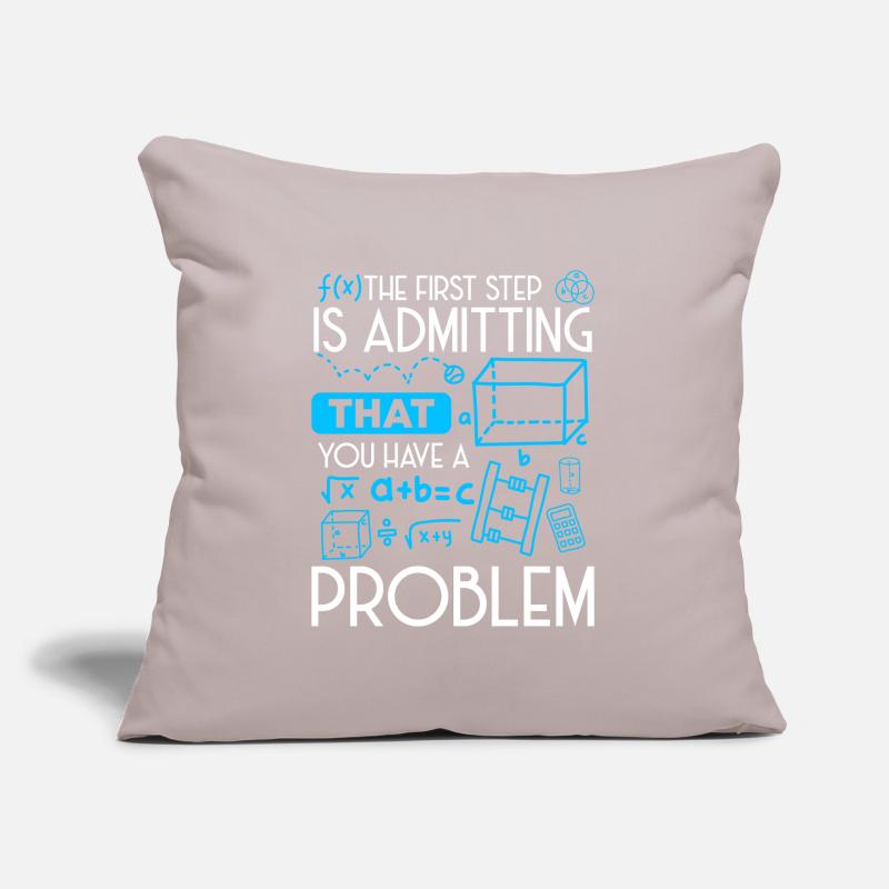 Problem Funny The Lesser Evil Sofa pillow with filling 45cm x 45cm
