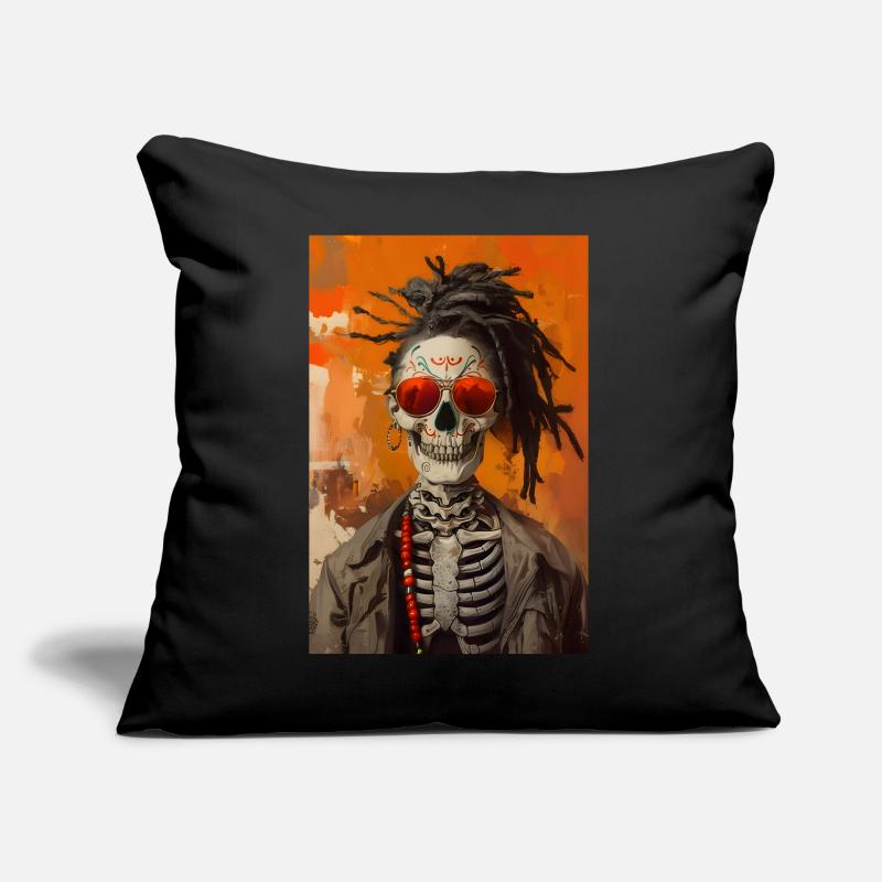 Jack Skull Halloween Content Creator Sofakissen mit Füllung 45 x 45 cm